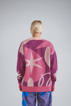 Cardigan Rosa Aura