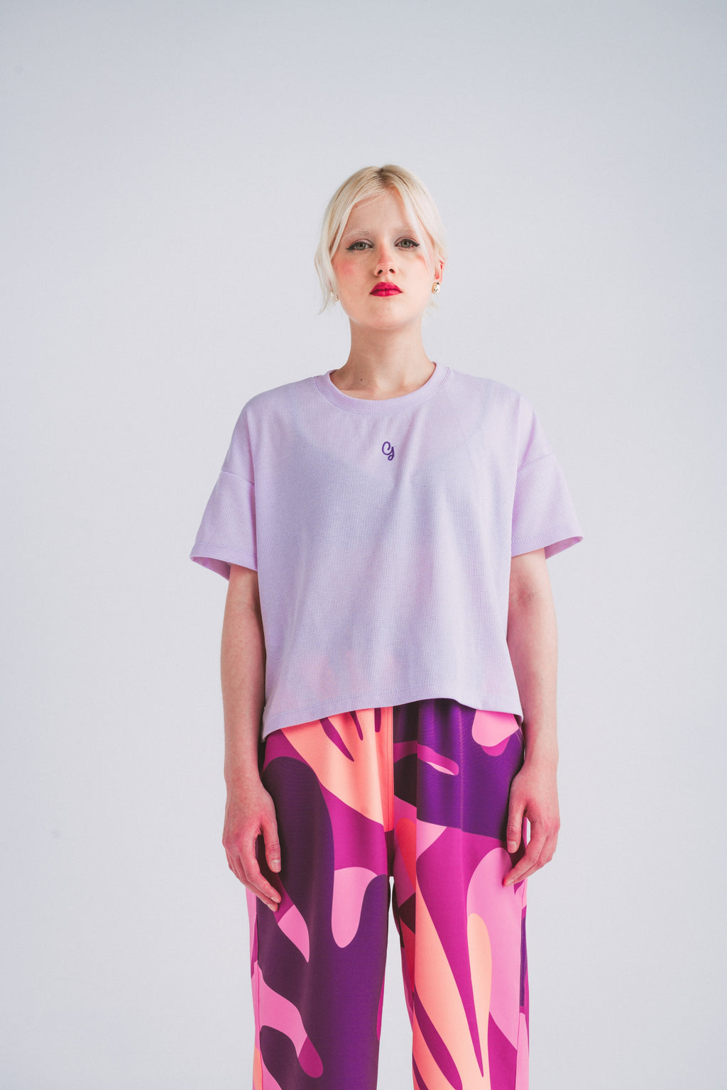 Star t-shirt - Lila