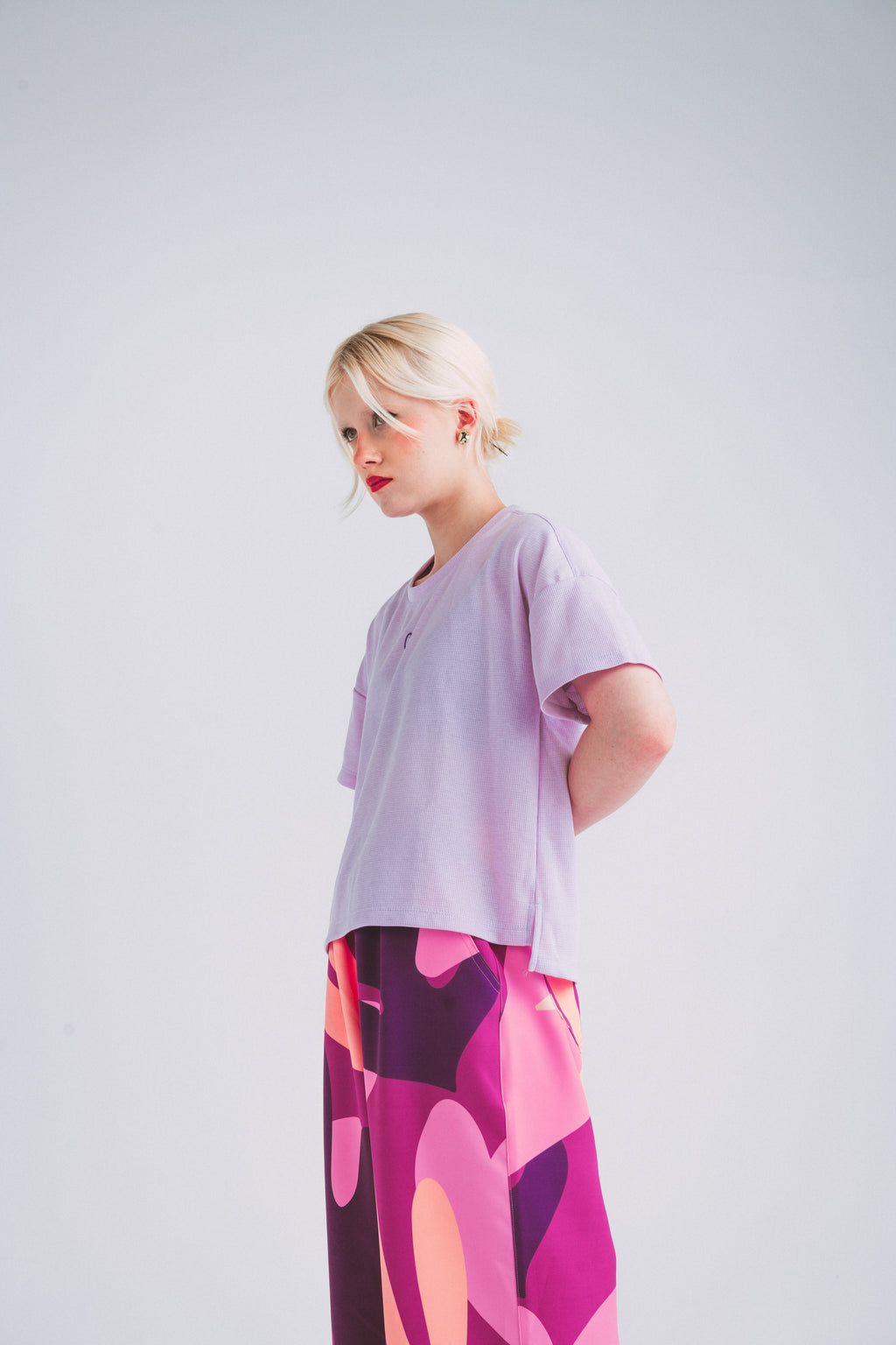 Star t-shirt - Lila