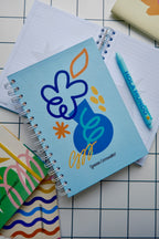 Cuaderno Argollado Florecer ✶ Mediano A5