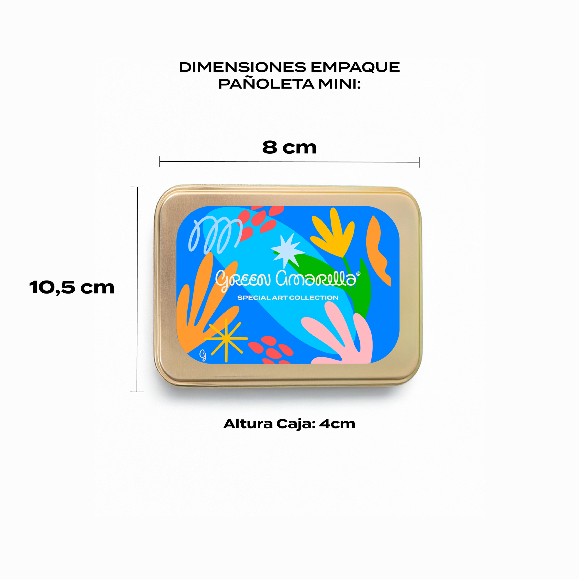 Pañoleta Eco - Brisa Celeste