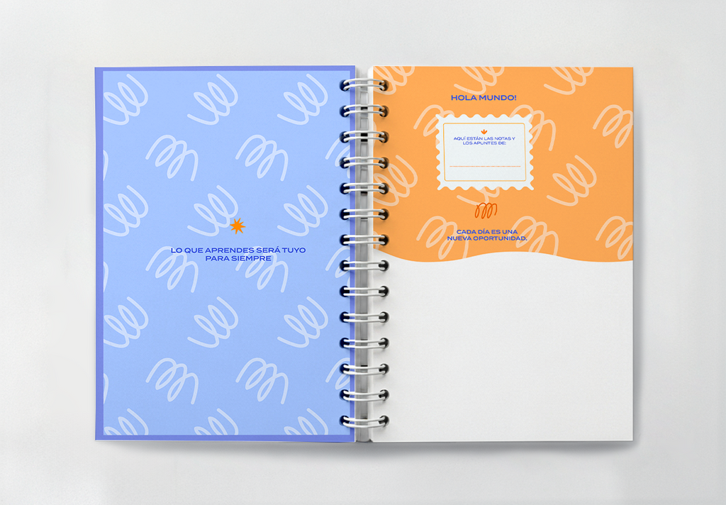 Cuaderno Argollado Florecer ✶ Mediano A5