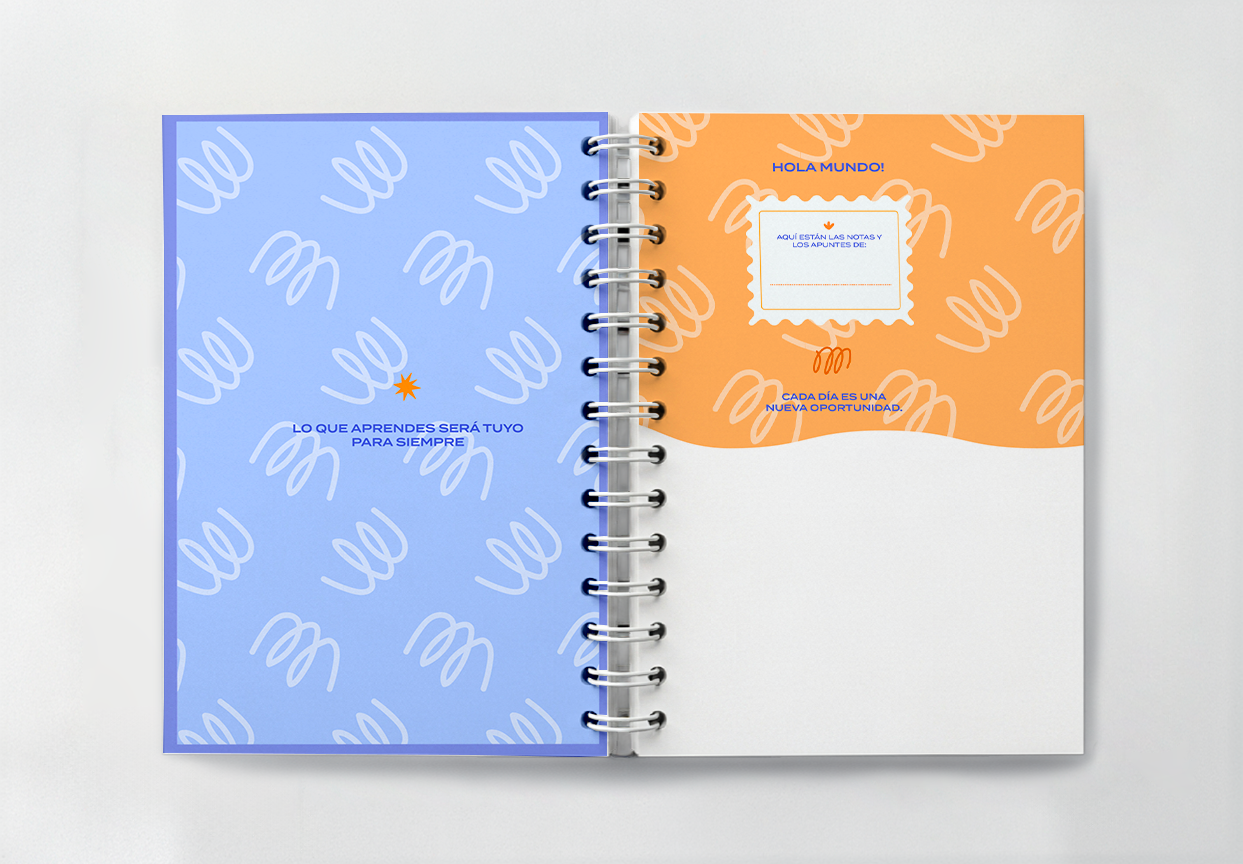 Cuaderno Argollado Florecer ✶ Mediano A5
