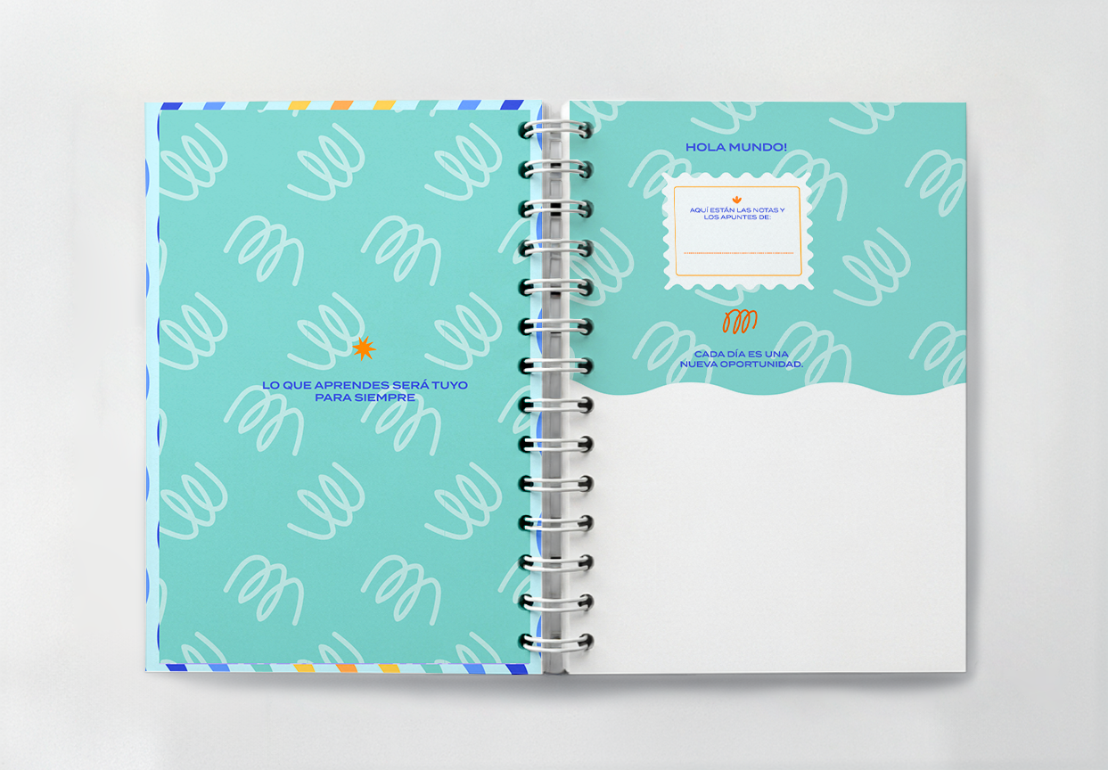 Cuaderno Argollado Rtimo ✶ Mediano A5