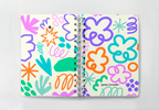 Cuaderno Argollado Doodles ✶ Mediano A5