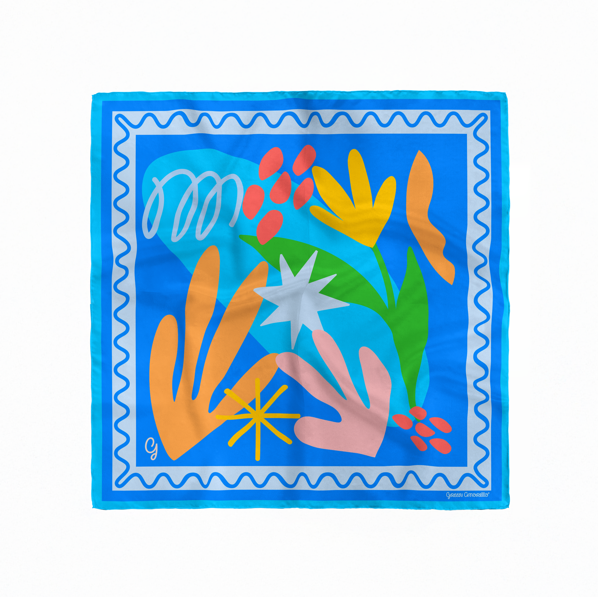 Pañoleta Eco - Brisa Celeste