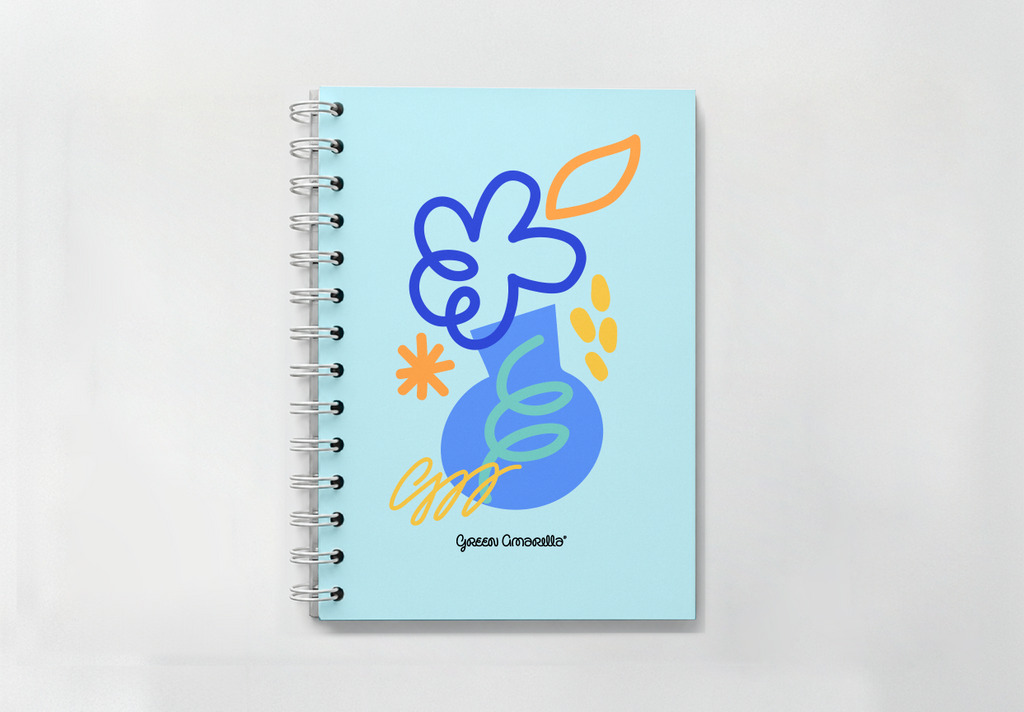 Cuaderno Argollado Florecer ✶ Mediano A5