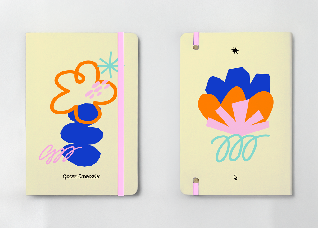 Libreta Cosida Florecer ✶ Grande B5