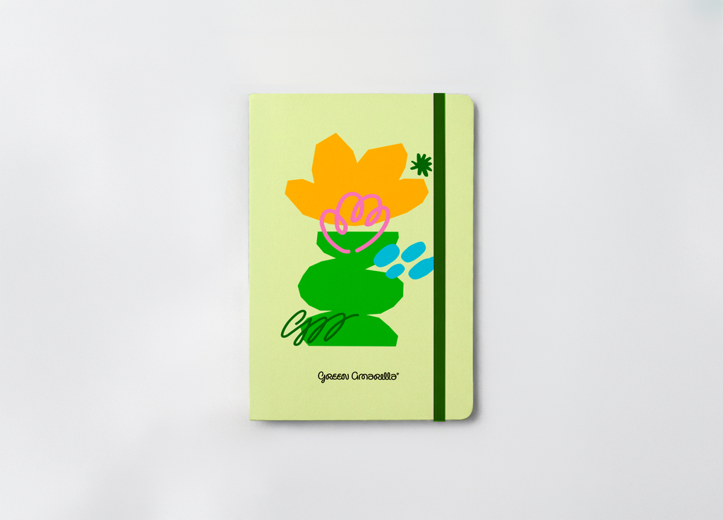 Libreta Cosida Florecer ✶ Mediana A5