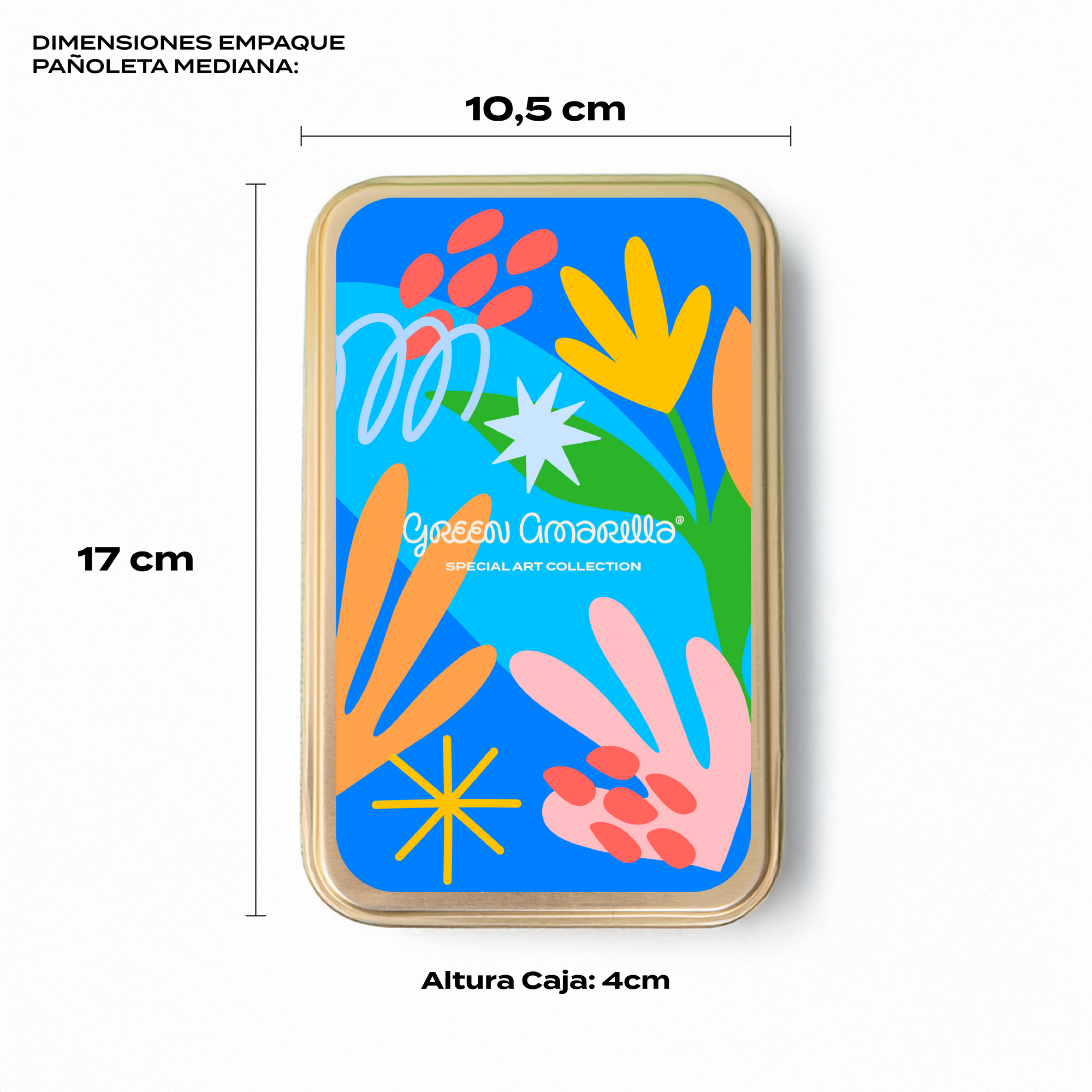 Pañoleta Eco - Brisa Celeste