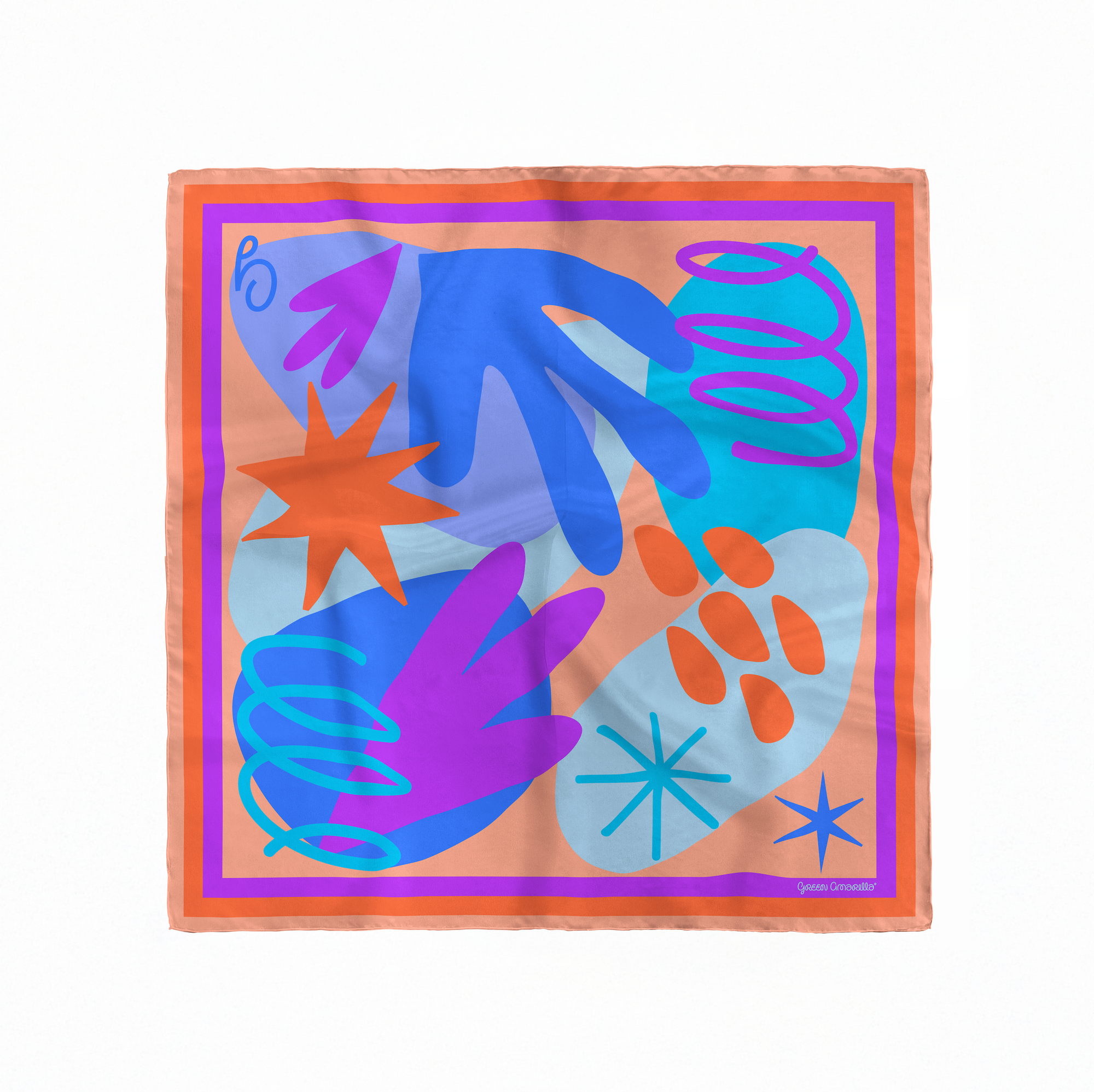 Pañoleta Eco - Naranja Solar