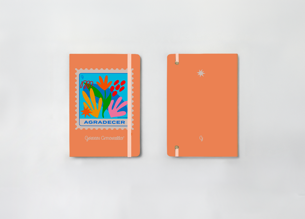 Libreta Cosida Agradecer ✶ Mini A6