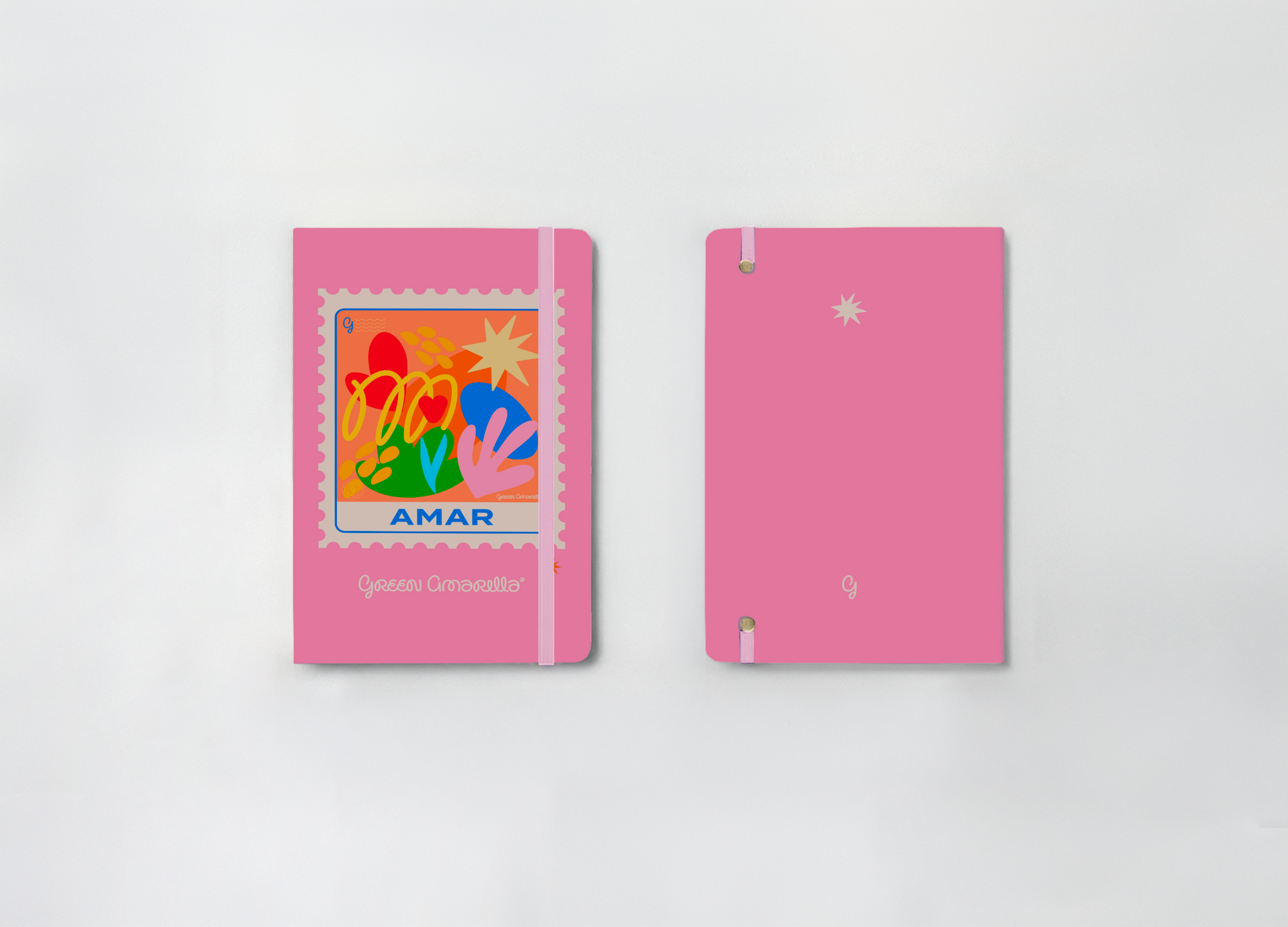 Libreta Cosida Amar ✶ Mini A6
