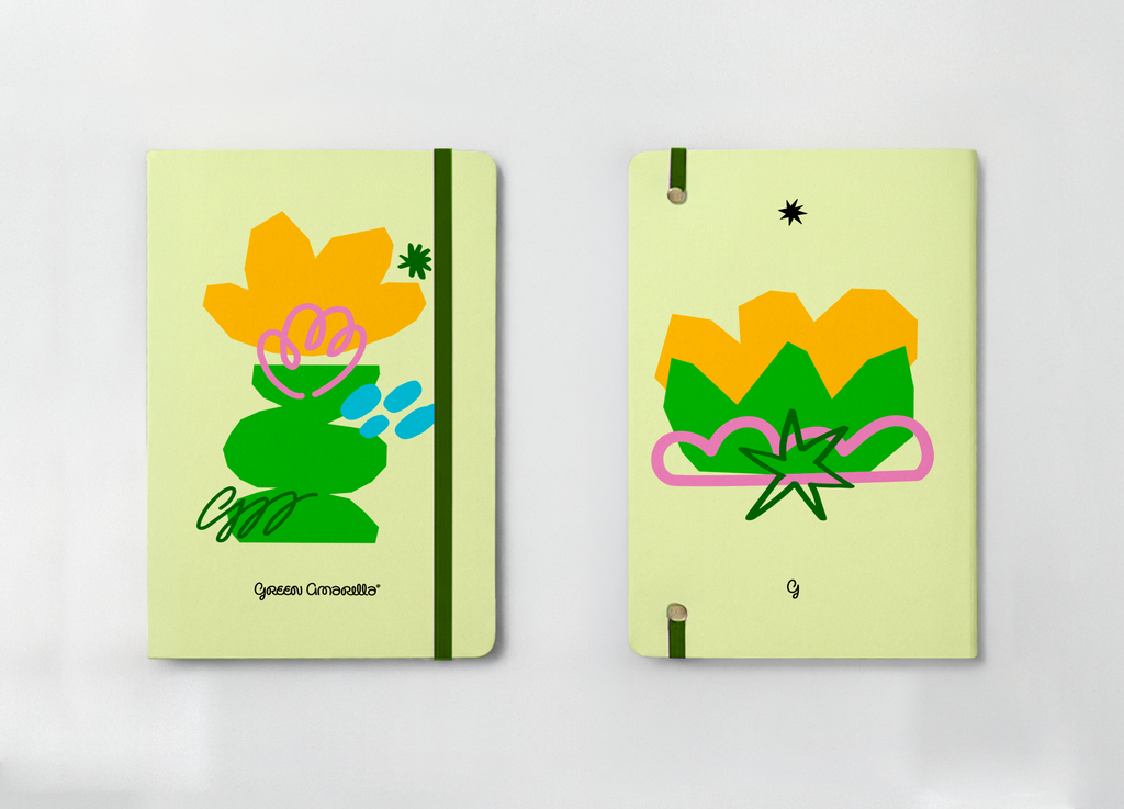 Libreta Cosida Florecer ✶ Mediana A5