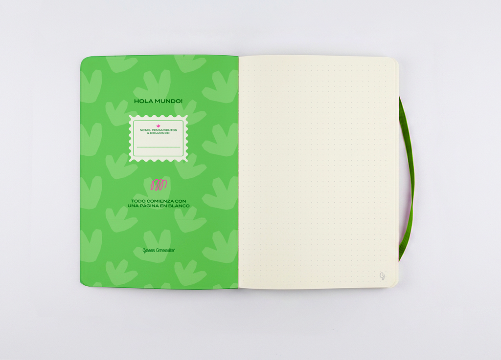 Libreta Cosida Florecer ✶ Mediana A5