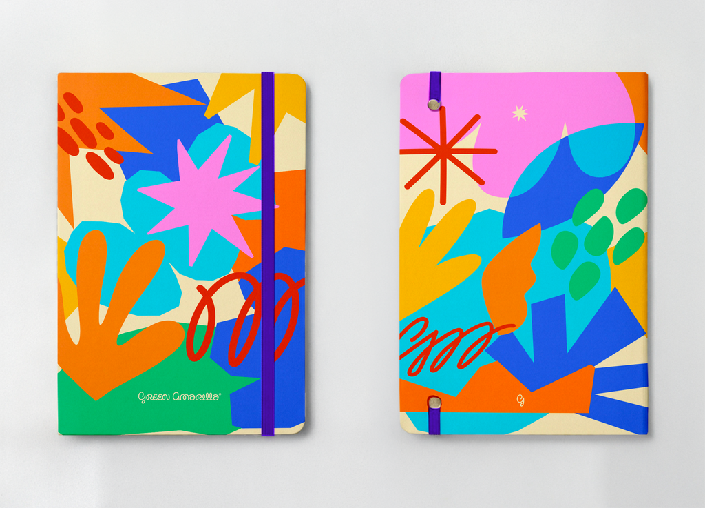 Libreta Cosida Jardín ✶ Grande B5