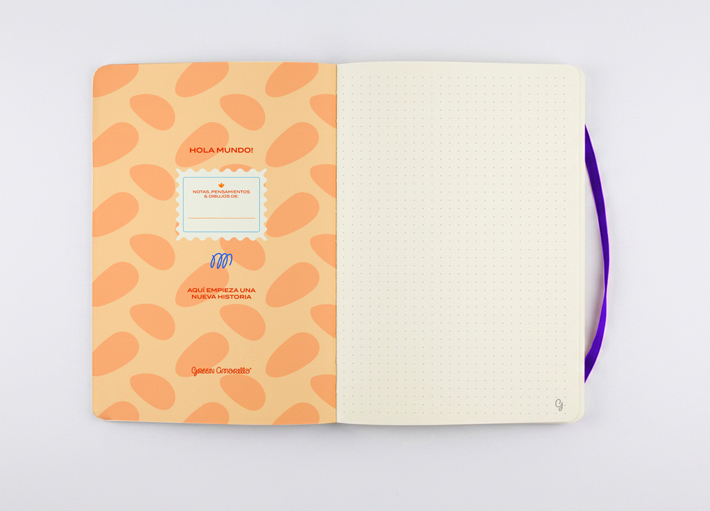 Libreta Cosida Jardín ✶ Grande B5