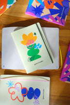 Libreta Cosida Florecer ✶ Mediana A5