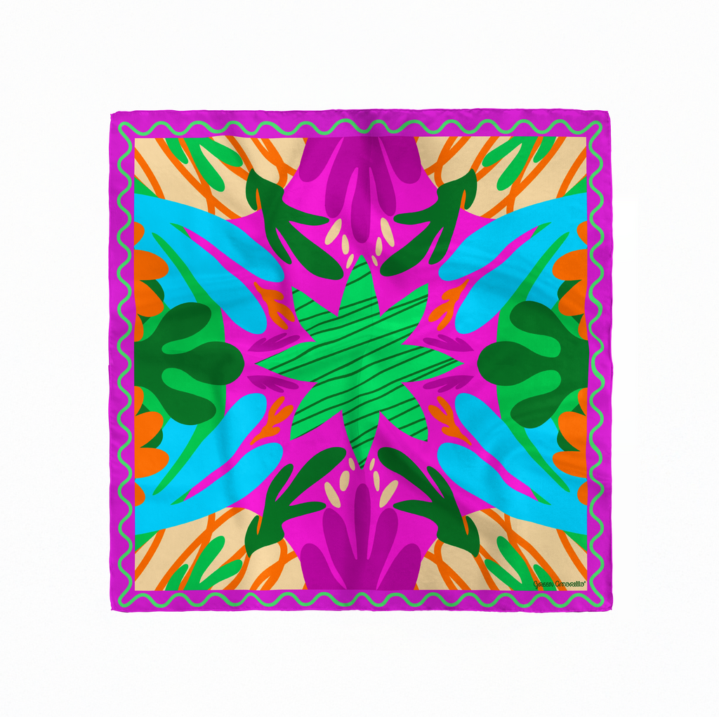 Pañoleta Eco - Rosa Constelación