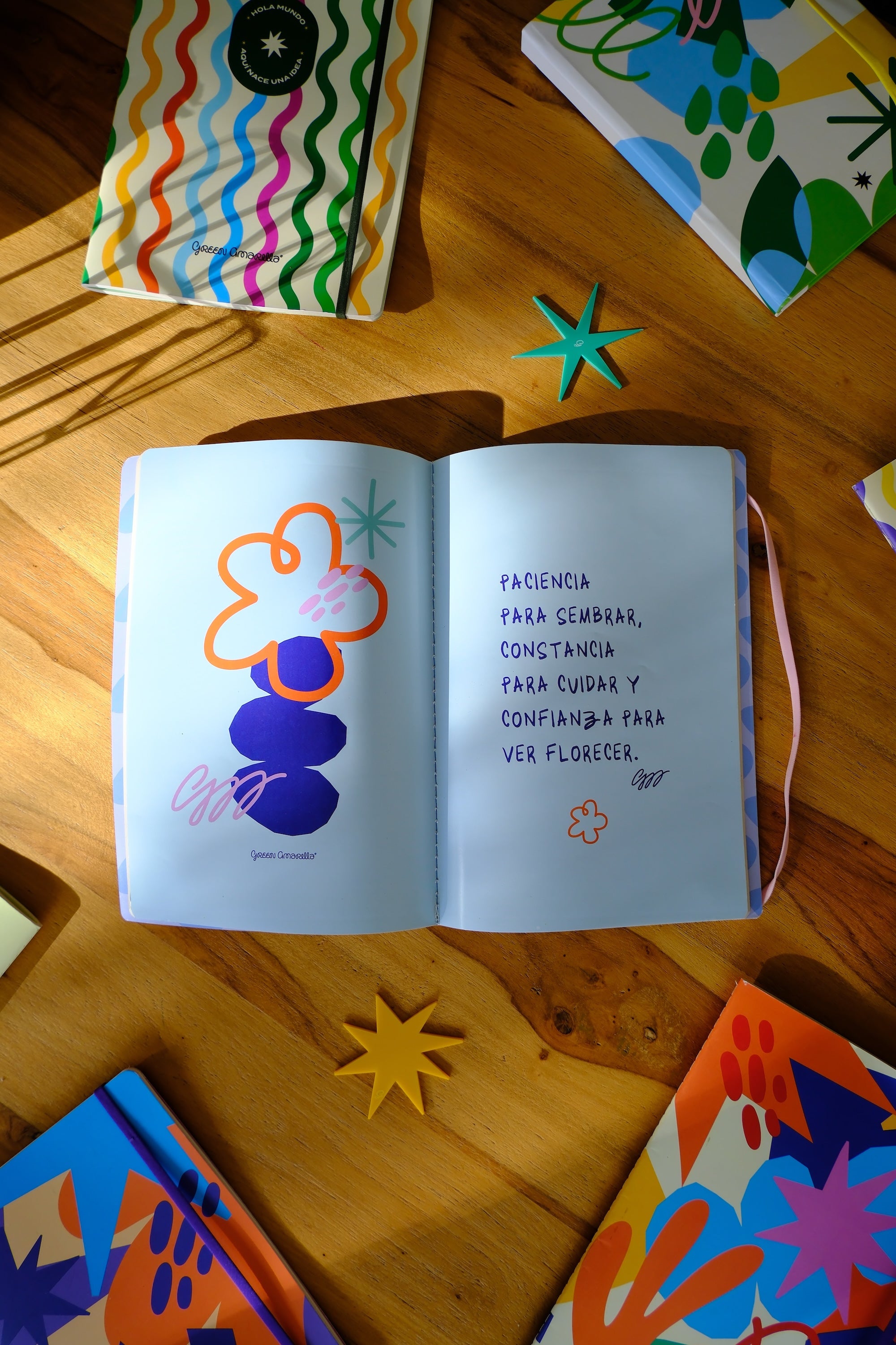 Libreta Cosida Florecer ✶ Grande B5