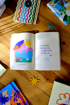Libreta Cosida Jardín ✶ Grande B5