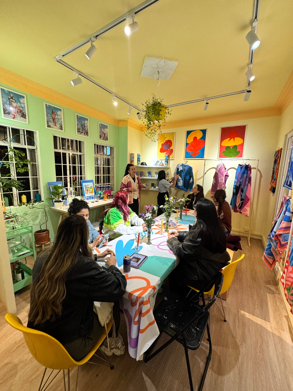 Taller de arte Green Amarilla