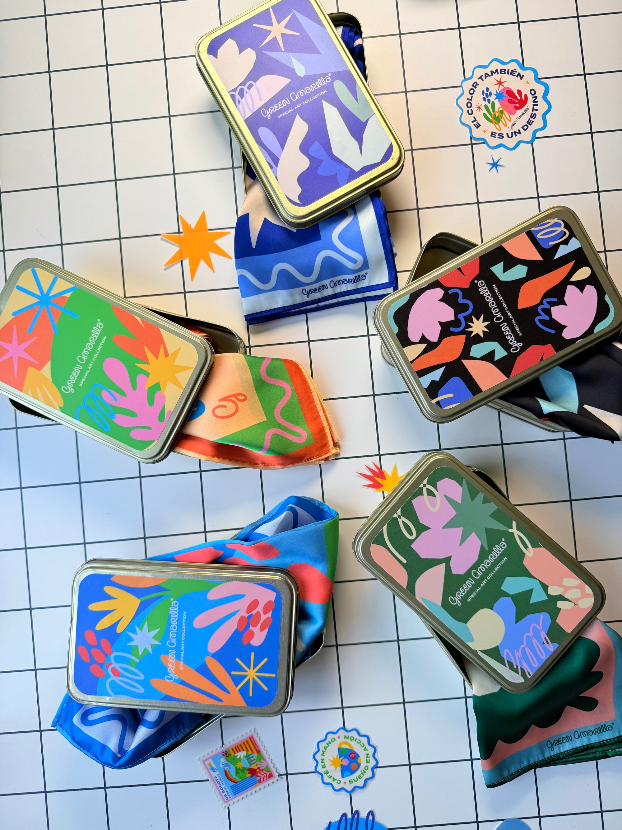 Pañoleta Eco - Brisa Celeste