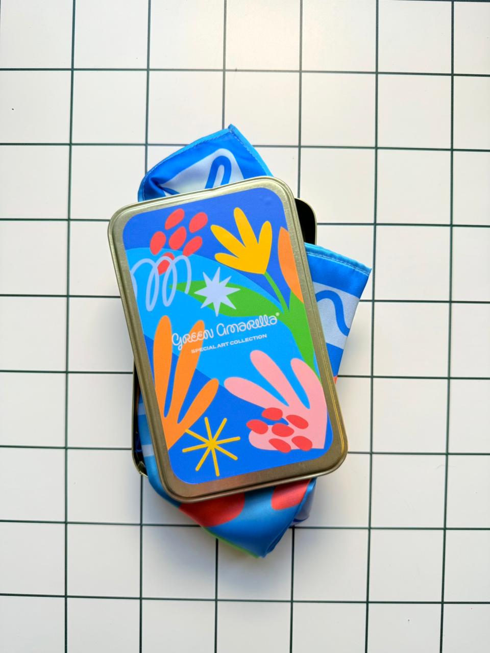 Pañoleta Eco - Brisa Celeste